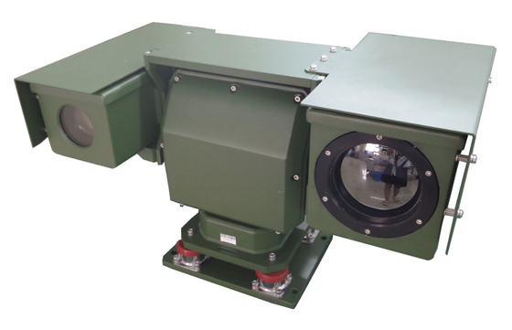 Podwójna matryca Kamera termowizyjna PTZ, kamera montażowa klasy wojskowej